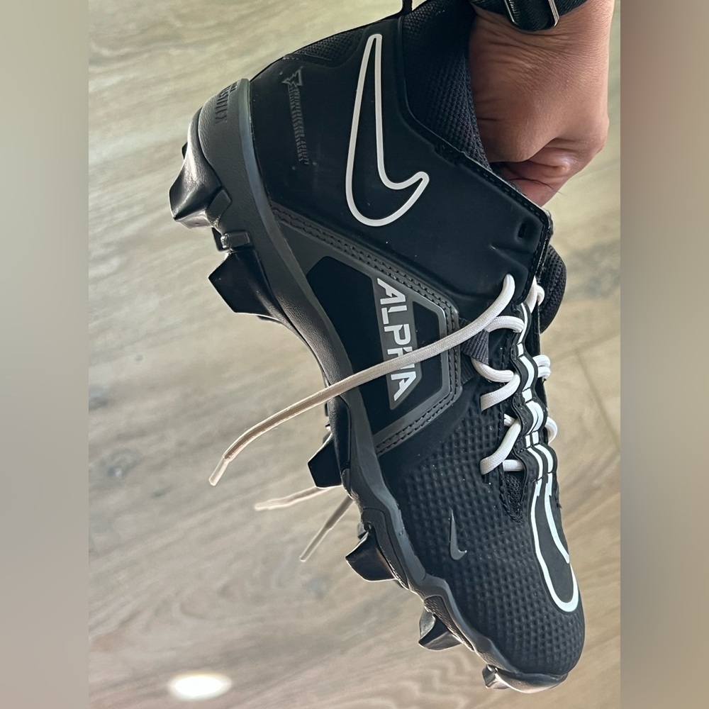 Nike Alpha Black and White Athletic Shoes